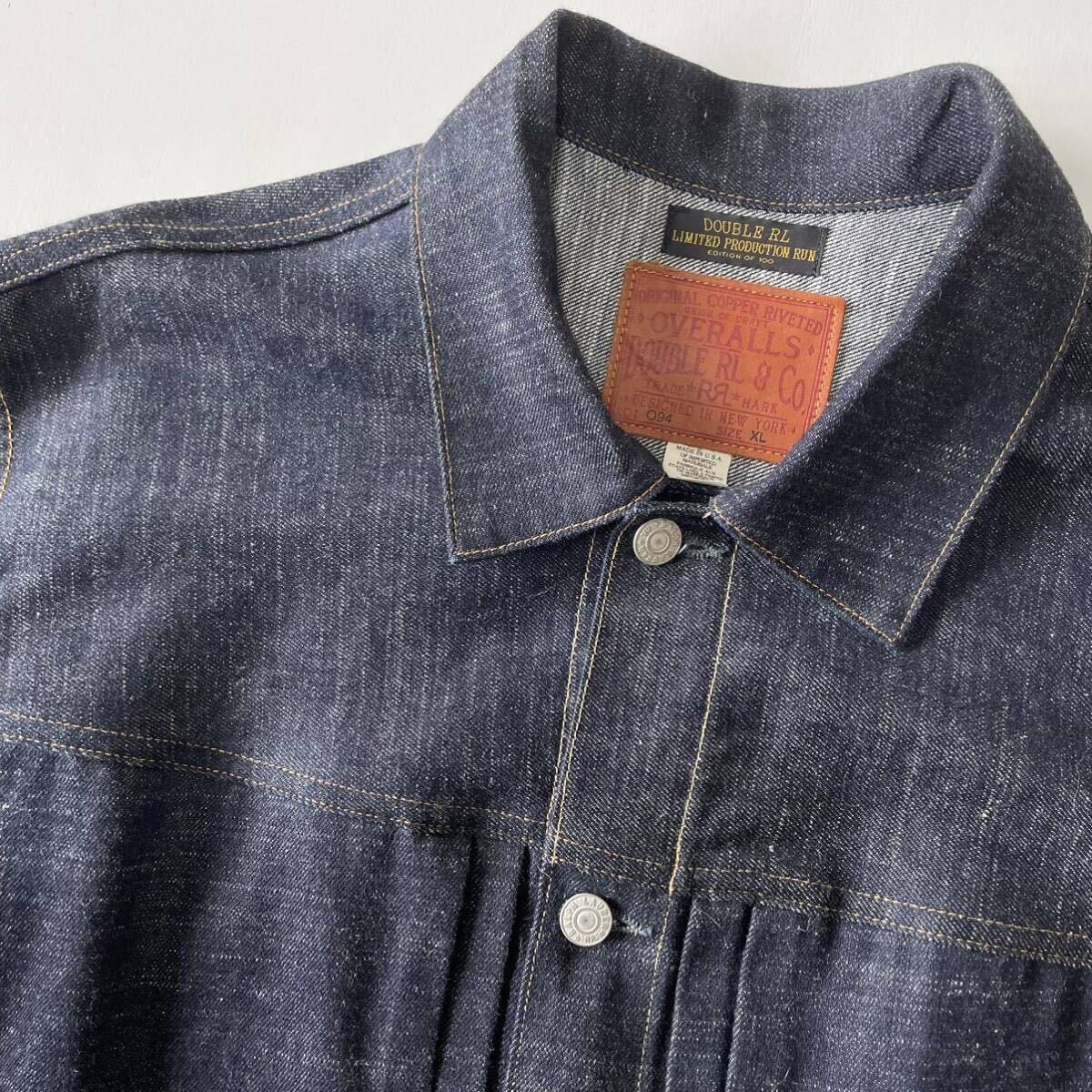 USA製/Limited Edition】RRL “Denim Jacket” XL 1st Levi's USA製/Limited Edition】RRL “Denim Jacket” XL 1st Levi's