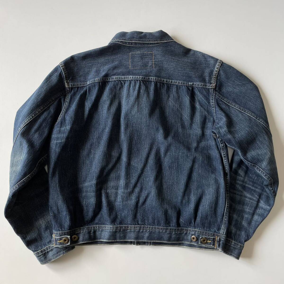 傑作】RRL “Cowboy Denim Jacket” L 101J Lee カウボーイ デニム 傑作】RRL “Cowboy Denim Jacket” L 101J Lee カウボーイ デニム