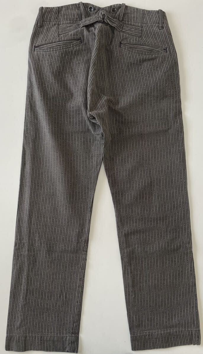 RRL ストライプワークパンツ ジョニーデップ 着用 30×32 RRL ストライプワークパンツ ジョニーデップ 着用 30×32