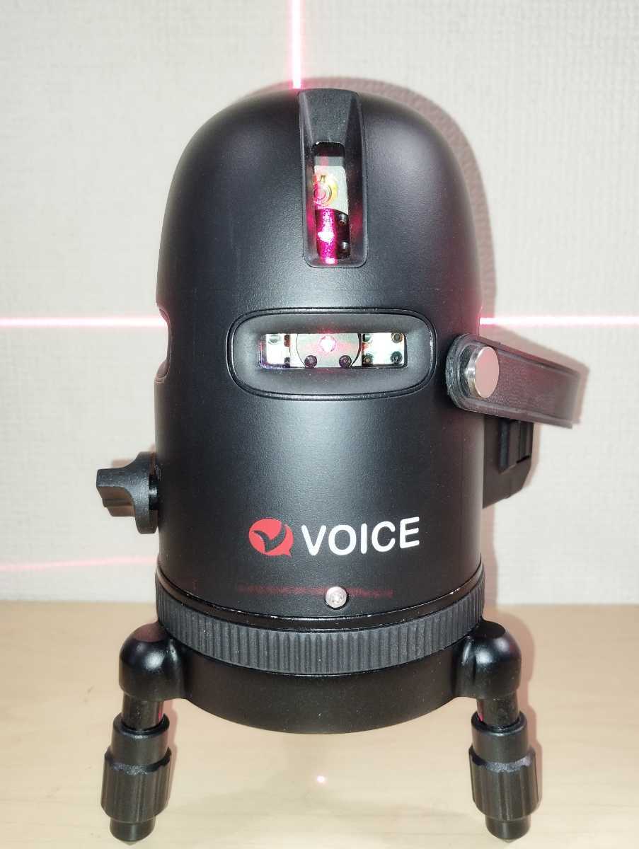 VOICE レーザー墨出し器 R8 8ラインレッドレーザー ほぼ未使用美品の画像2