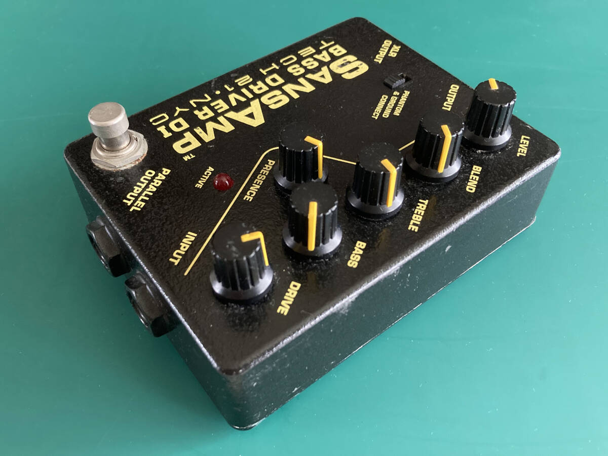 TECH21 SANSAMP BASS DRIVER DI 初期型 中古 動作品（箱・取説付）_画像8