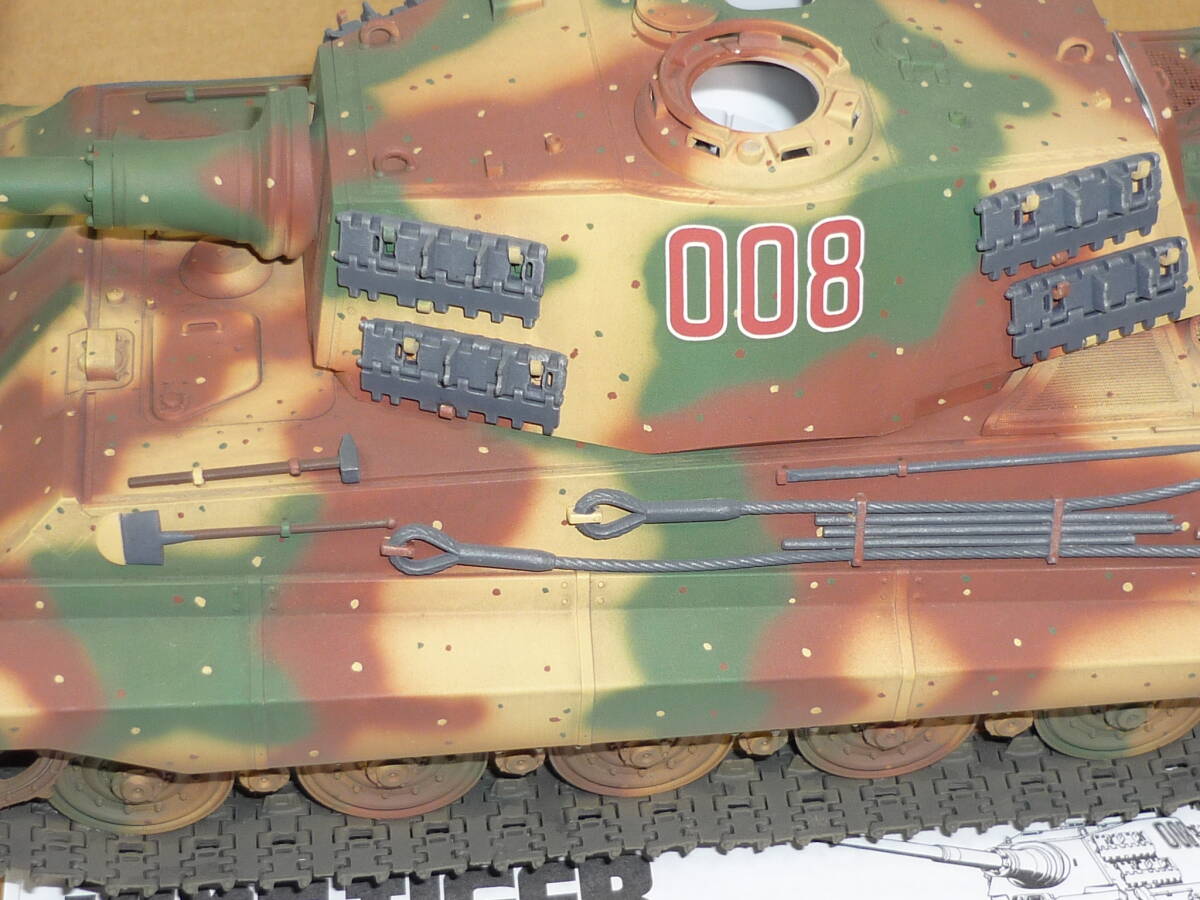 １/35 ドイツ重戦車キングタイガー・ヘンシェル砲塔 ￥２１０００ マスターワークコレクションの画像3