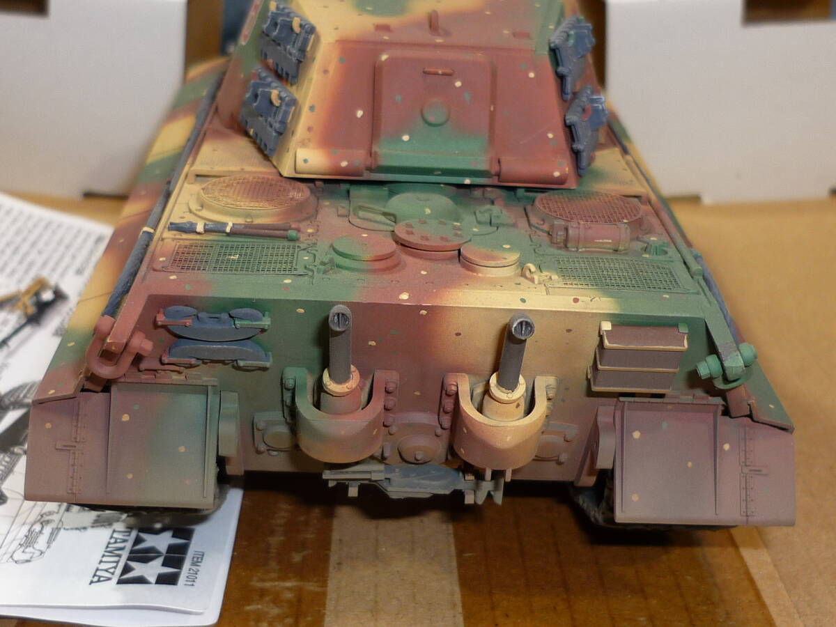 １/35 ドイツ重戦車キングタイガー・ヘンシェル砲塔 ￥２１０００ マスターワークコレクションの画像5