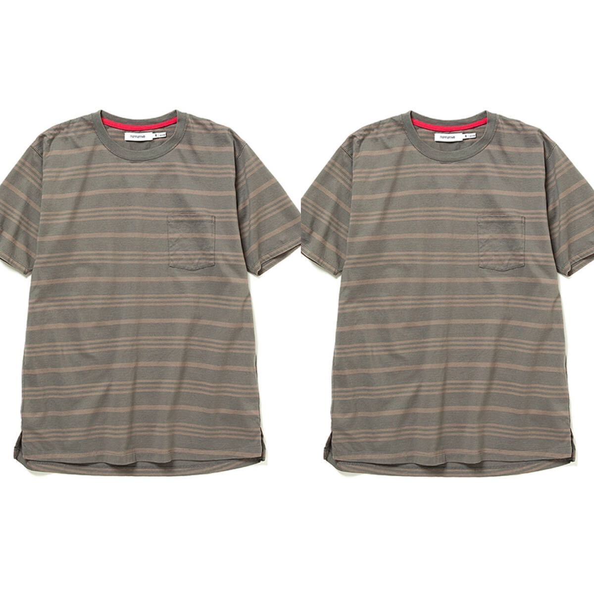 nonnative DWELLER S/S TEE COTTON JERSEY BORDER 半袖ボーダーTシャツauraleesandinistasophunusedwackomaria23AW23ss24ss_画像1