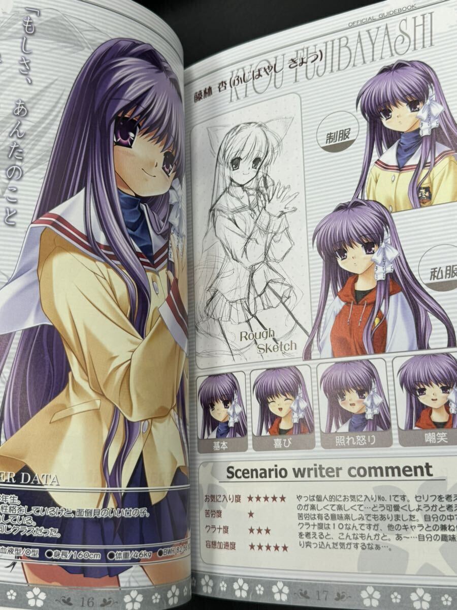 CLANNAD -klanado-Official GuideBook * game soft is is not.