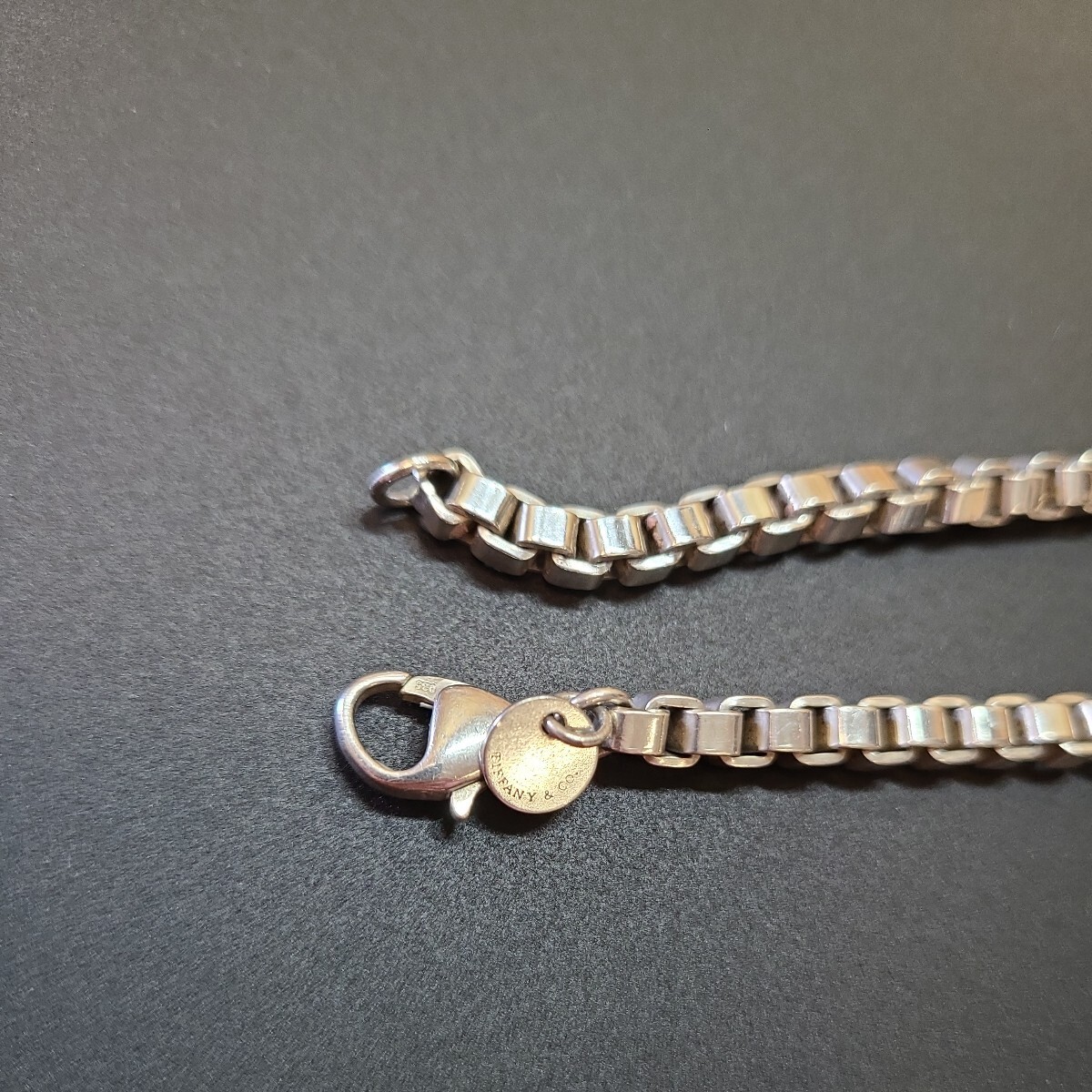 TIFFANY&CO ティファニー ベネチアンチェーン ネックレス 925 TIFFANY&CO ティファニー ベネチアンチェーン ネックレス 925