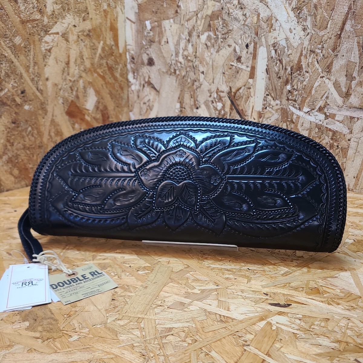 RRL RALPH LAUREN ダブルアール カービング レザー セカンド RRL RALPH LAUREN ダブルアール カービング レザー セカンド