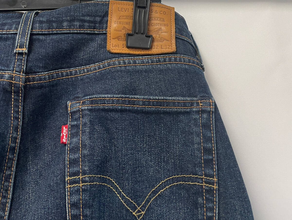 リーバイス Levis 510 デニム W32 ストレート XL BIG E_画像5