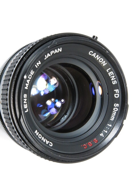 [中古レンズ] Canon FD 50mm F1.4 S.S.C キャノン [管CN3030]_画像2