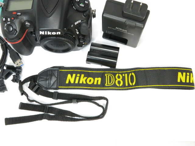 【 美品 】Nikon D810 ボディー ニコン [管NI3038]_画像9