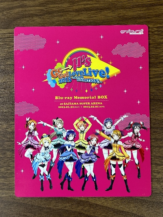 《μ's Go Go! ラブライブ2015 Blu-ray メモリアルBOX》ブルーレイ 動作未確認 現状品_画像5