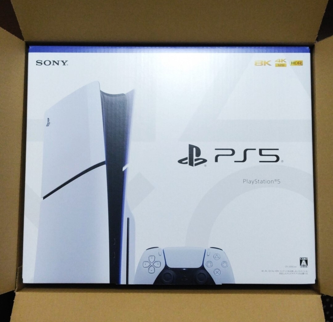 ★保証用レシート付【新品・送料無料】【最新モデル・５月購入品】 SONY PS5 本体 PlayStation5 CFI-2000A01 ディスクドライブ搭載モデルの画像1