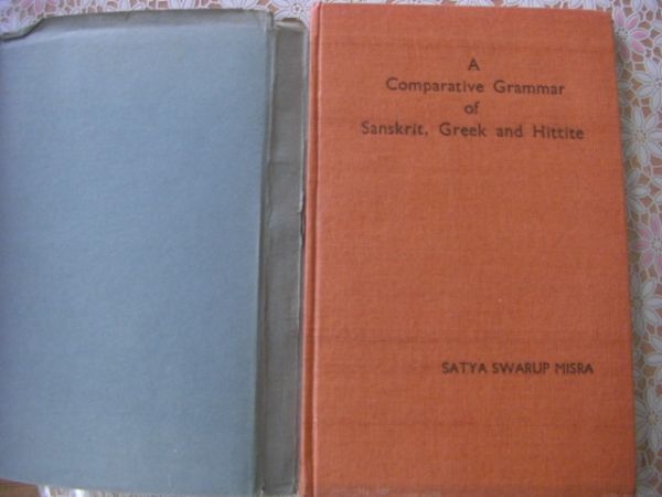 洋書 A comparative grammar of Sanskrit, Greek and Hittite サンスクリット語、ギリシャ語、ヒッタイト語の比較文法 C9の画像3