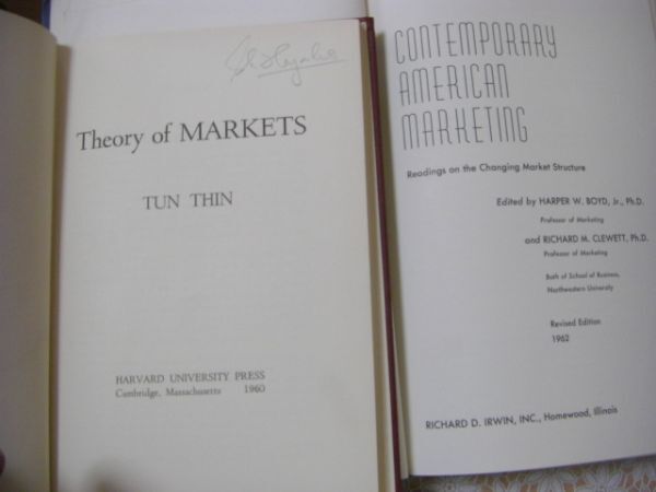 洋書 市場 経済 14冊 Economic Models、Models of Markets、Management Science、Economic Theory and Operations Analysis 他 D34の画像6