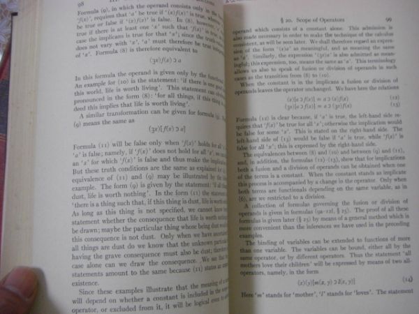 洋書 数理論理学 2冊 Elements of symbolic logic、Fundamentals of symbolic logic、Alice Ambrose、Hans Reichenbach D25の画像10