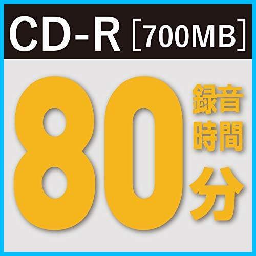 ★50枚_ホワイトプリンタブル_単品★ バーベイタムジャパン(Verbatim Japan) 音楽用 CD-R 80分 50枚 ホワイトプリンタブル 48倍速_画像4