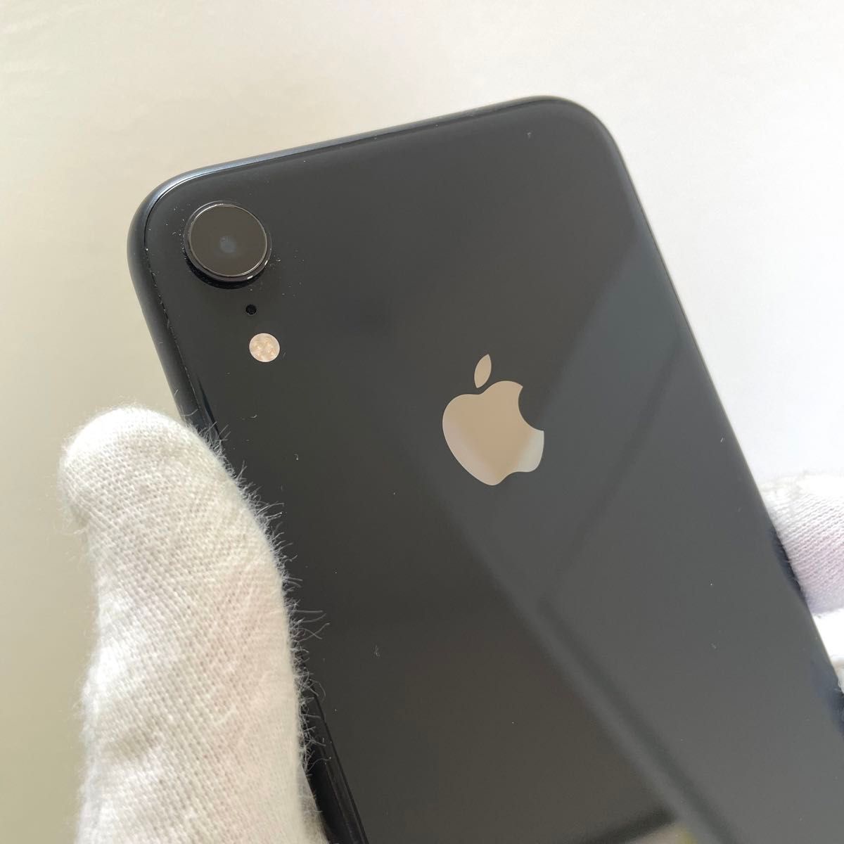 美品 バッテリー89% iPhoneXR ブラック 64GB 初期化済み Apple スマートフォン SIMロック解除済