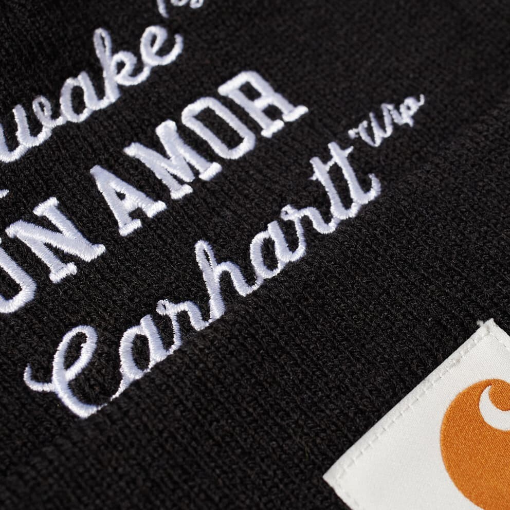 Awake NY Carhartt アウェイク ニューヨーク cap beanie ワッチキャップ script スクリプト 刺繍 ニット帽 新品 ビーニー キャップ 帽子