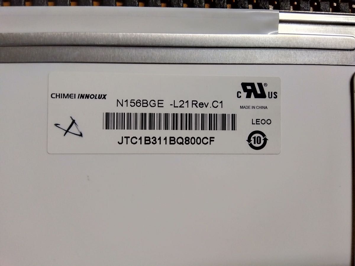 【中古】Innolux N156BGE-L21 光沢液晶 1366x768 40ピン LED 15.6インチ