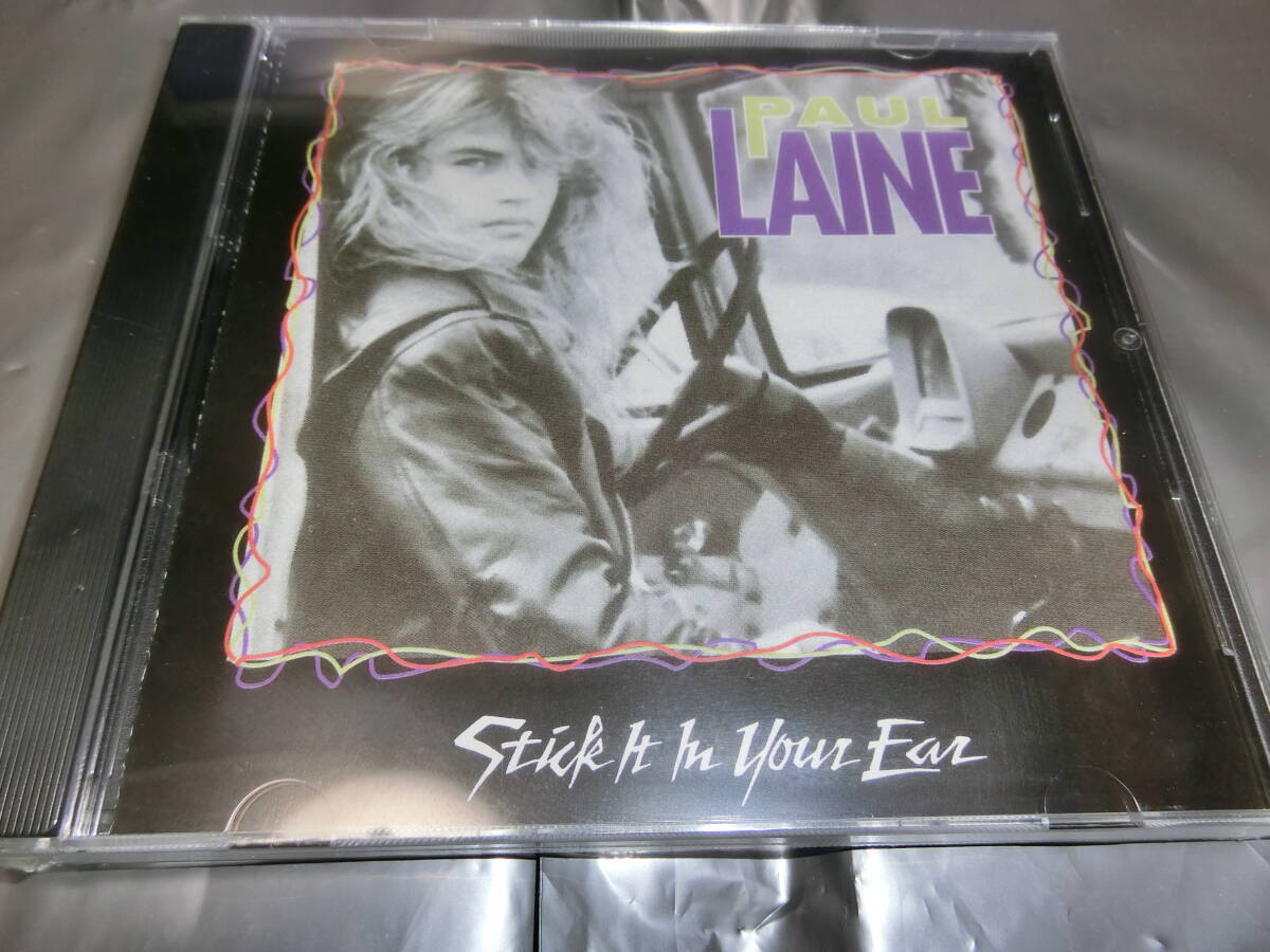 Paul Laine/Stick it in Your Ear 輸入盤CD　新品未開封　人気メロハー_画像1