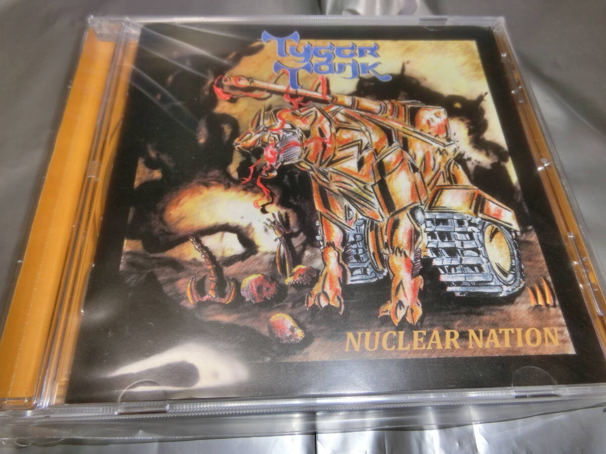 TYGER TANK/NUCLEAR NATION 輸入盤CD　新品未開封_画像1
