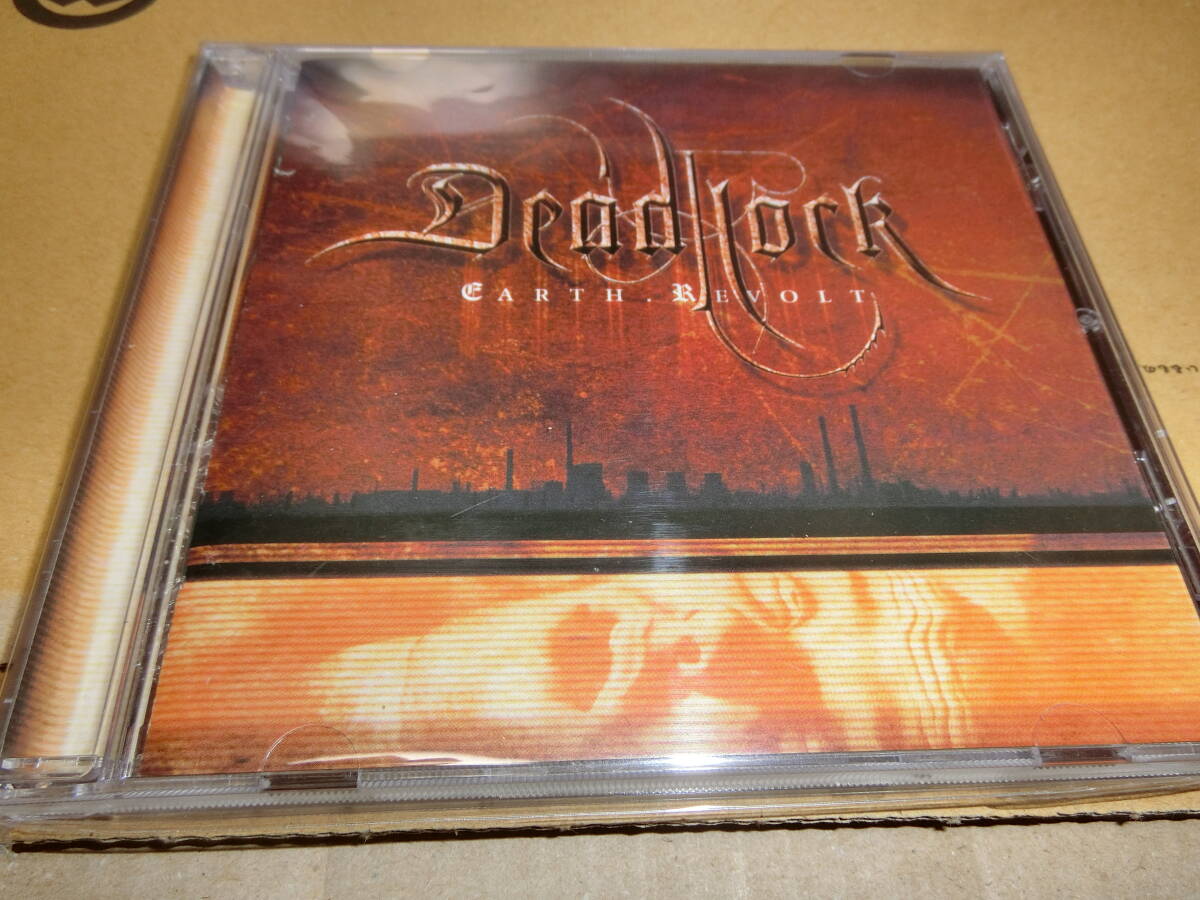 DEADLOCK/EARTH REVOLT 輸入盤CD　盤面良好_画像1