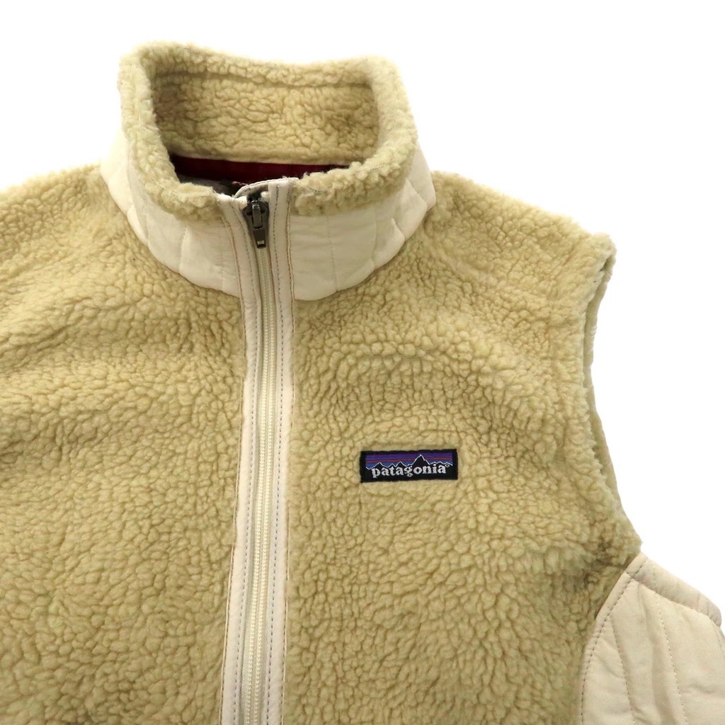 PATAGONIA シンチラ フリースベスト M クリーム SYNCHILLA ポリエステル 11378F8_画像4