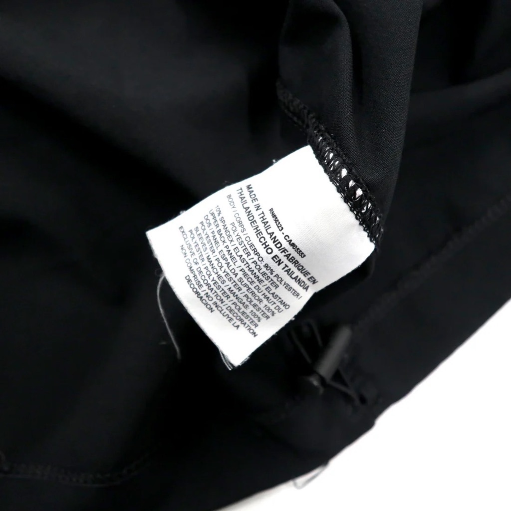 NIKE GOLF ハーフジップ トラックシャツ ジャージ L ブラック ポリエステル DRI-FIT_画像7