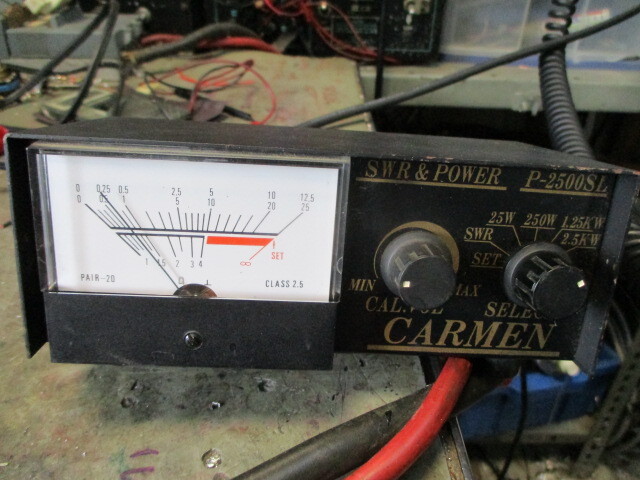 カルメン　パワー計　1MHz～250MHz 25W~2.5KW 誤差は大きいかと・・・_画像6