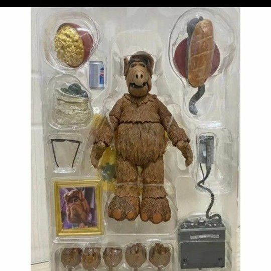 新品未開封ALF　アルフ　人形　ゴードン・シャムウェイ アルティメット アクションフィギュア NECA ネカ 所ジョージ NHK 