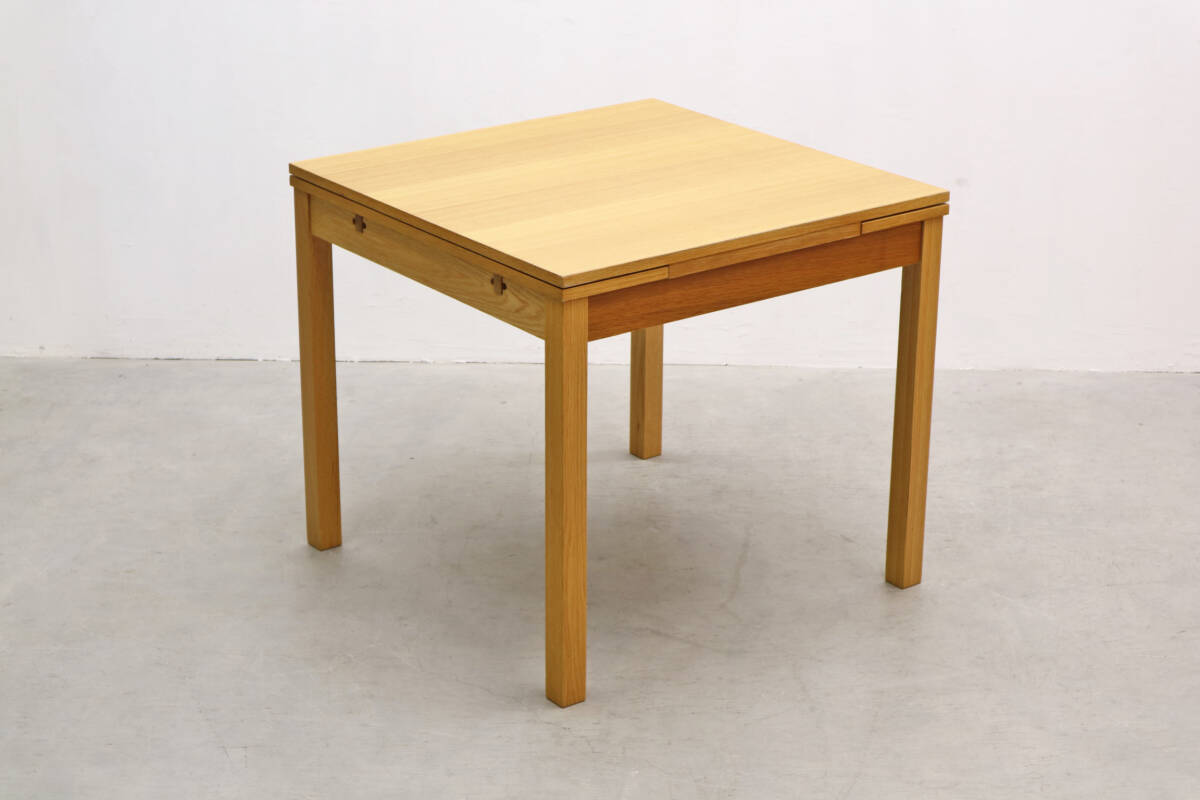 MUJI Muji Ryohin superior article plan oak material dining table do lorry f extension / sea urchin ko Northern Europe actus Karimoku /OET14074