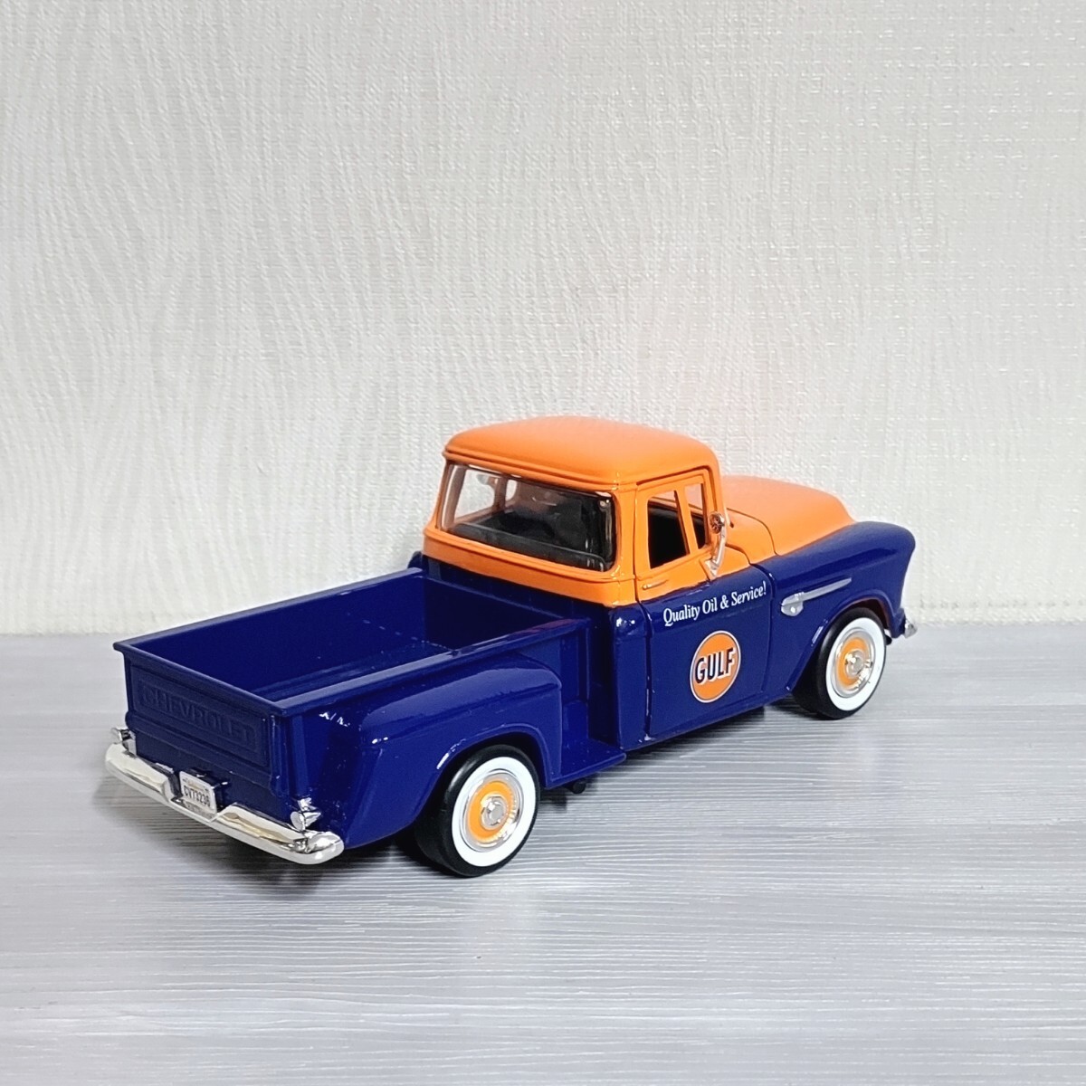 1/24 シボレー ピックアップ トラック 1955 CHEVROLET PICK UP TRACK ダイキャスト ミニカーの画像4