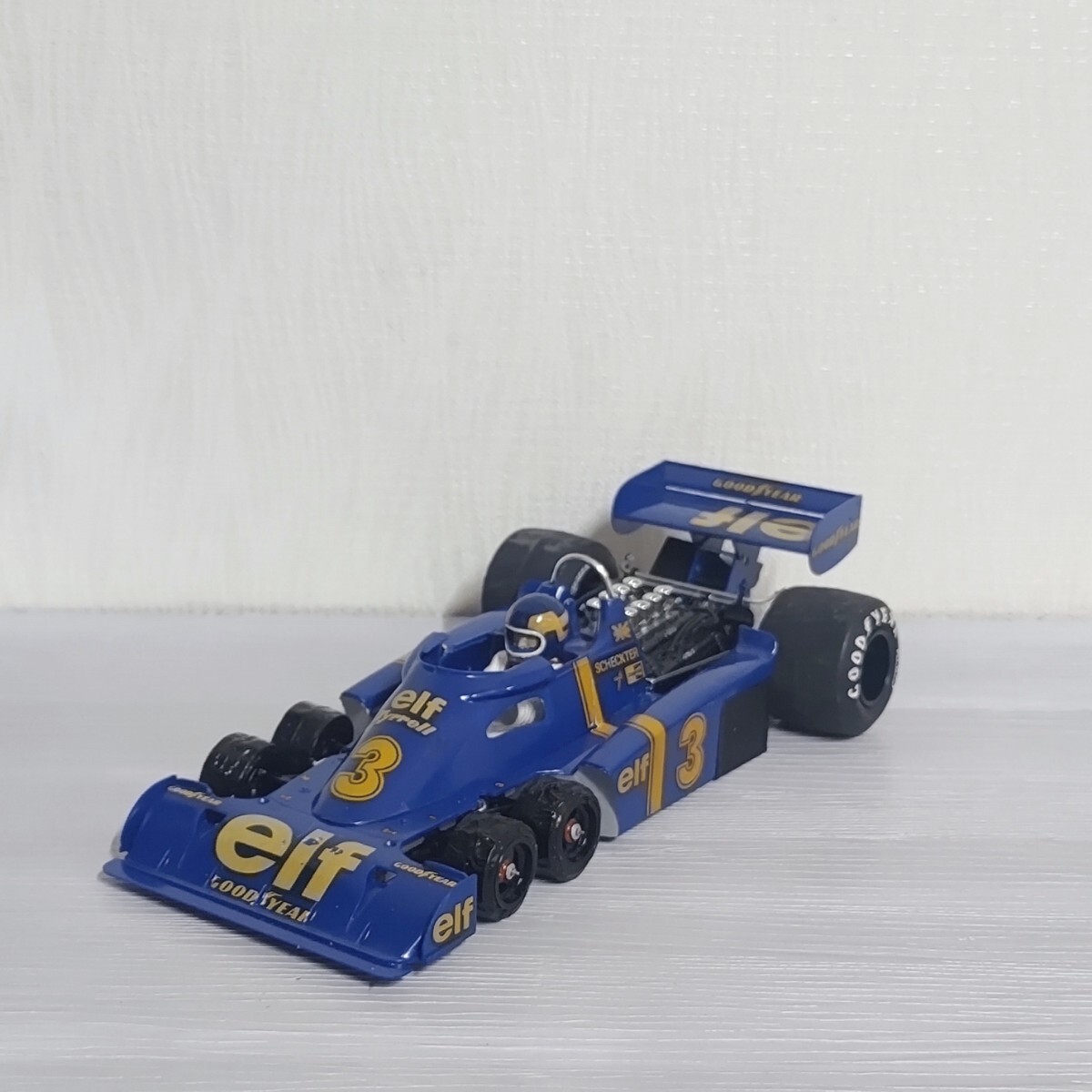 当時物 1/24 F1 ティレル P34 #3 Tyrrell プラモデル 完成品 タイレル ジャンク_画像1