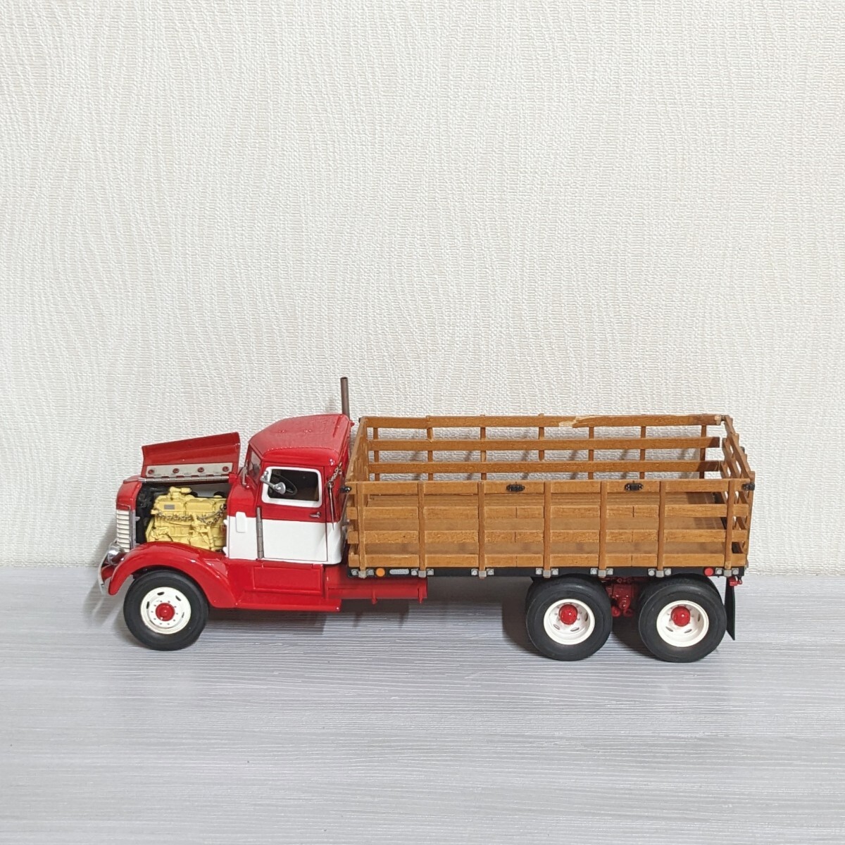 FRANKLIN MINT 1/43 ピータービルト 大型トラック Peterbilt フランクリンミント ダイキャスト ミニカー 約24cm _画像2