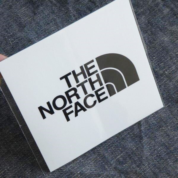 TNF Square Logo Sticker NN32349 WH 2枚セット 新品 防水素材