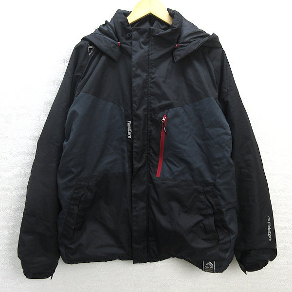 H■フィールドコア/FieldCore ワークマン WM3633 ディアマジックダイレクト防風防寒ジャンパー【3L】黒/MENS■87【中古】_画像1