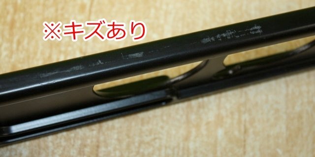 未使用 保管品 2点セット 横付型 縦収納式 物干し金具 ラクホセール 550BL ブラック ハンガー掛け付 ワンタッチ ハイロジック_画像8