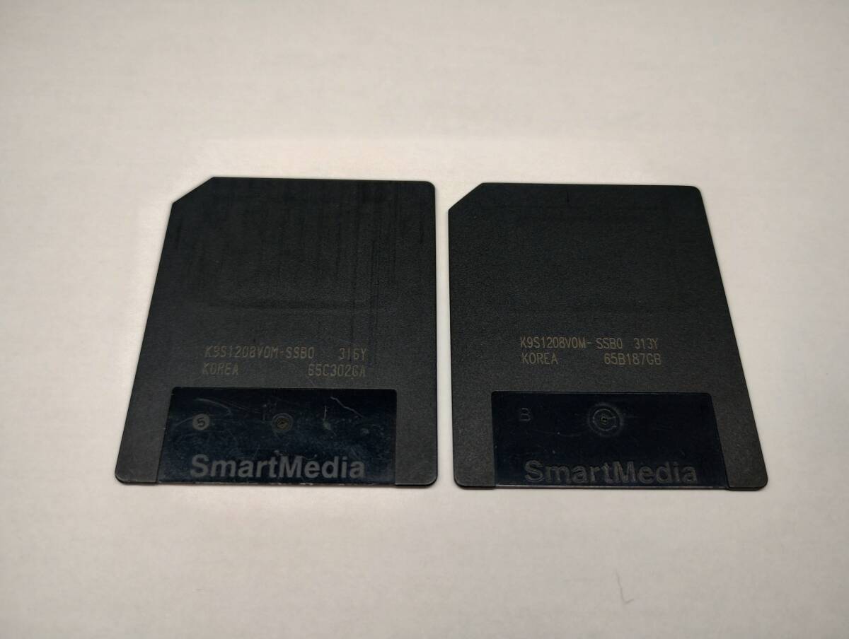 2枚セット　64MB　スマートメディア　SMカード　フォーマット済み　メモリーカード SMART MEDIA_画像2