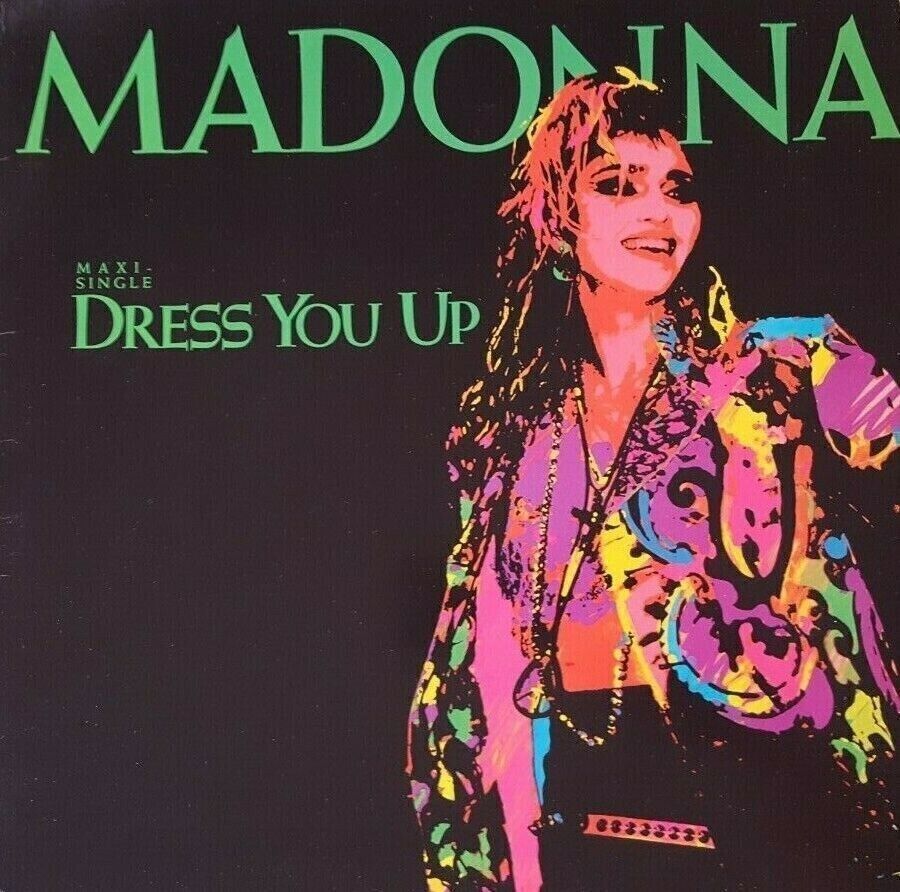 MADONNA　マドンナ　Dress You Up　スペイン盤 貴重盤 12” シングル レコード_画像2