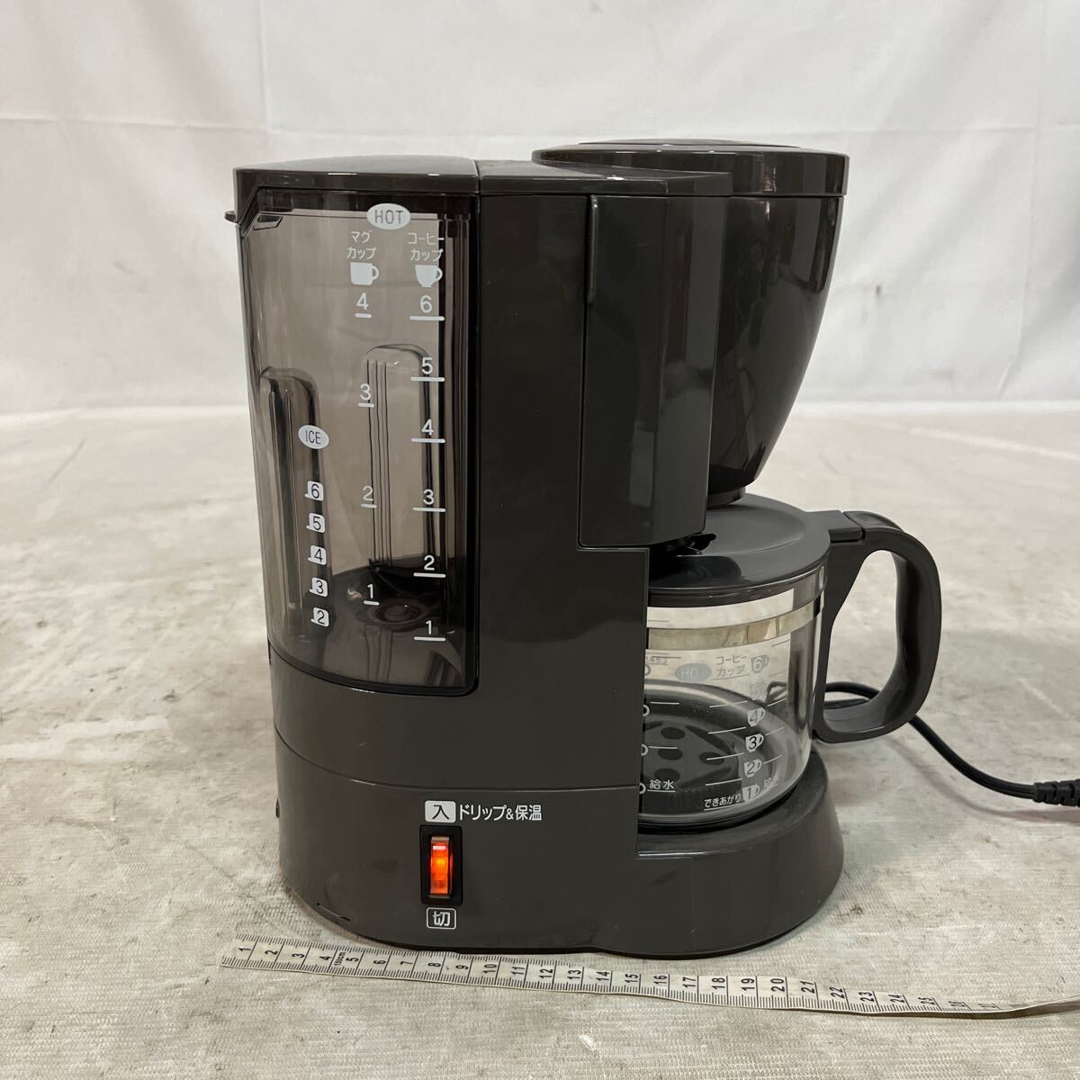 【ジャンク品】象印 コーヒーメーカー EC-AA60。0.81リットル_画像1