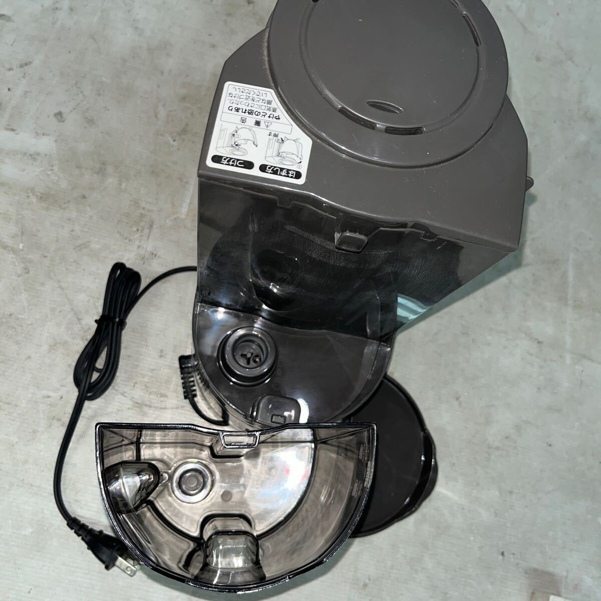 【ジャンク品】象印 コーヒーメーカー EC-AA60。0.81リットル_画像10