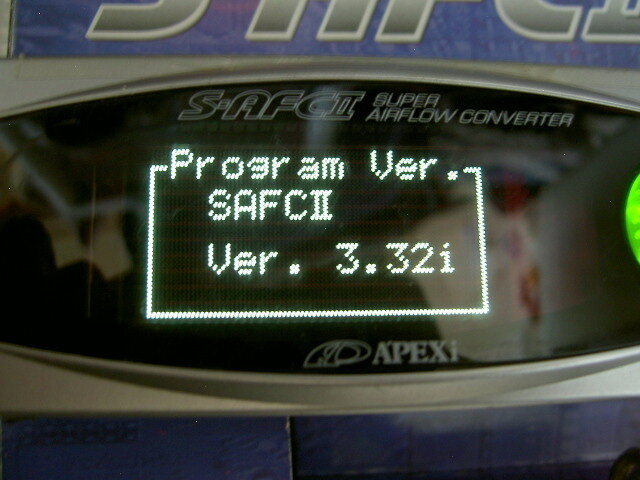 希少★白黒モデル S-AFC2 アペックス スーパー AFC APEXi エアフロ 補正 燃調★SVC VSC 燃料 燃費 ECU HKS neo サブコン VFC P-FC CPU_Verは　3.32i　となっております。