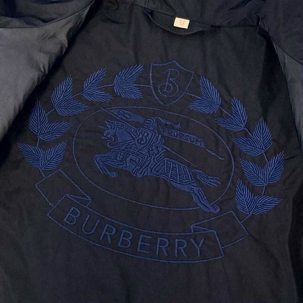 ★大きいサイズ★美品★バーバリー BURBERRY 44.46.48相当/XL.3L.4L 近年モデル☆シャワープルーフ中綿フーデッドモッズコート 梅雨にも◎_画像5