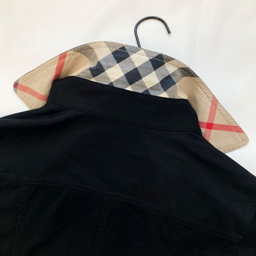 ★大きいサイズ★バーバリー★BURBERRY 40.42.44/11-13号/L-XL メガチェックコンビ☆シルキージャージーサマージャケット 通勤 フォーマル_画像10