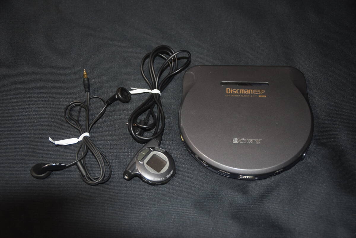 SONY Discman ESP D-777 портативный CD плеер (8)