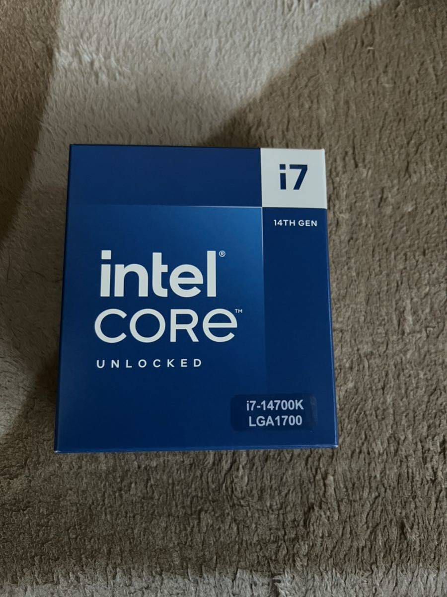 Intel インテル Core i7 14700k BOX 未開封| - CPU Intel インテル Core i7 14700k BOX 未開封| - CPU