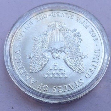 特年1997年 アメリカ イーグル銀貨 1オンスコインケース入