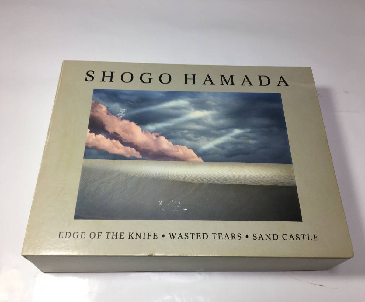 浜田省吾 BOX EDGE OF THE KNIFE/WASTED TEARS/SAND CASTLE 完全限定CD3枚組_画像1