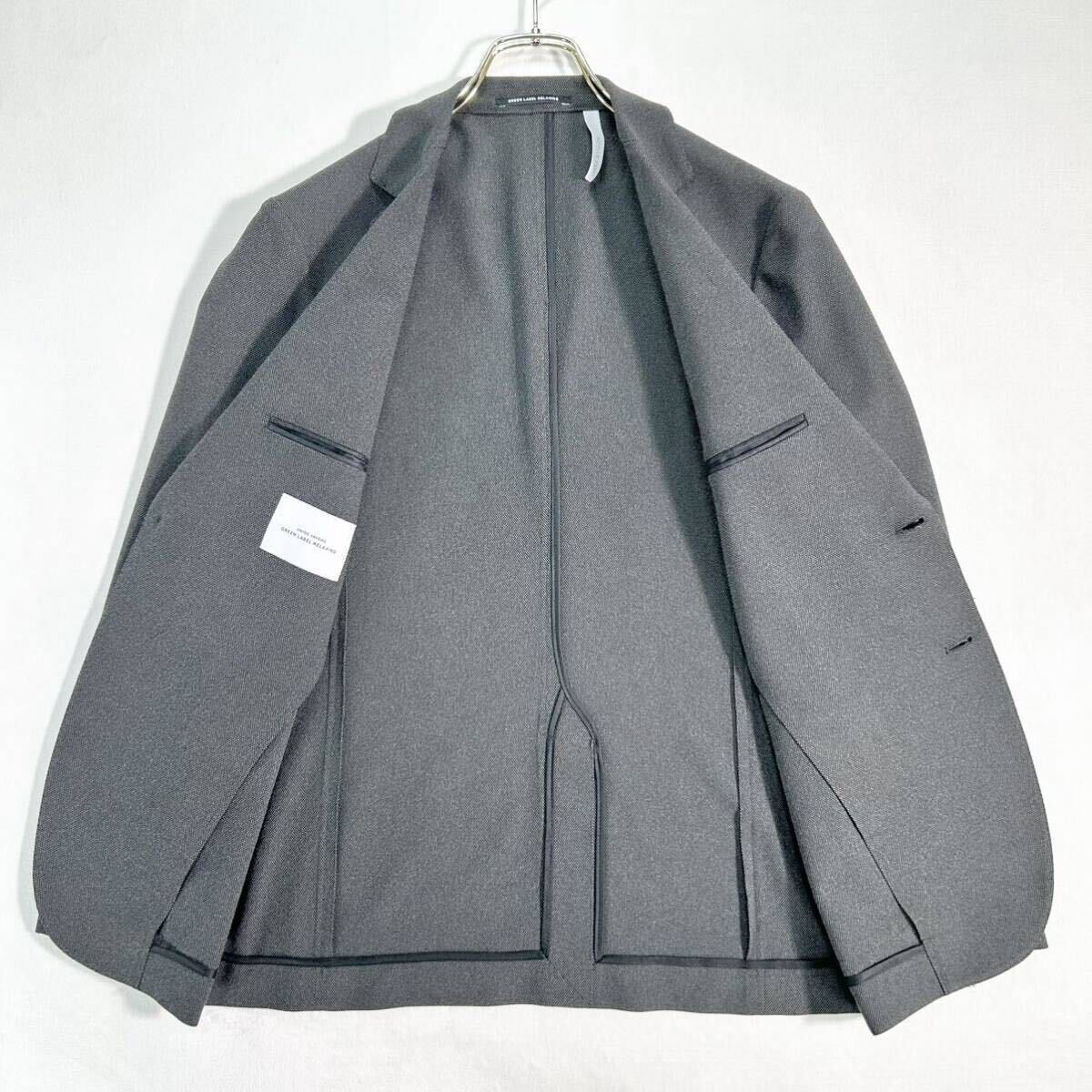 X594[ for summer |...| present tag | unused class ] United Arrows | green lable lilac comb ng suit stretch washer bruM