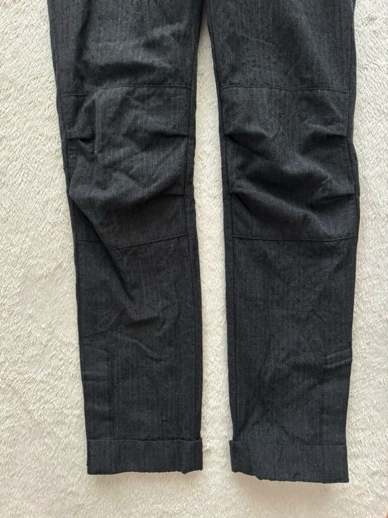 GENERAL RESEARCH sizeL 1997 STYLE235 шерсть Biker брюки рабочие брюки мужской серый General Research 90 годы первый период 